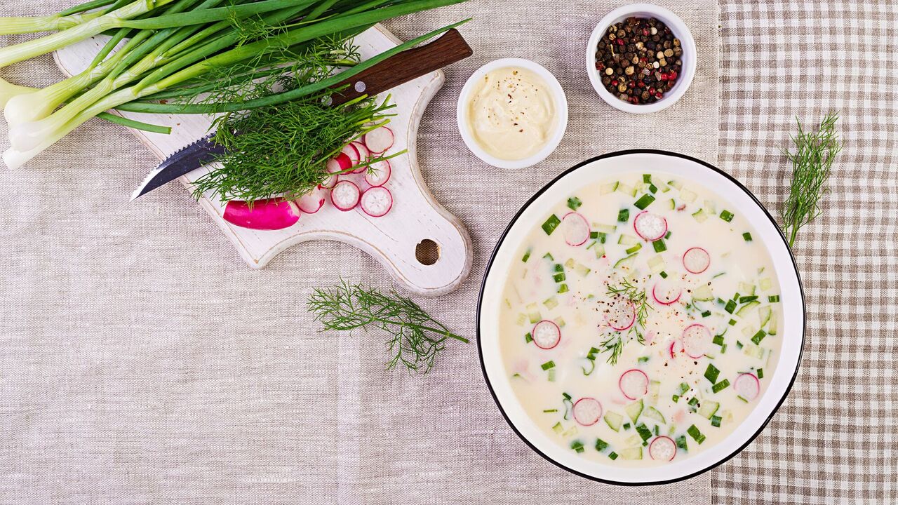 Okroshka on ayran: a recipe for the most delicious summer dish