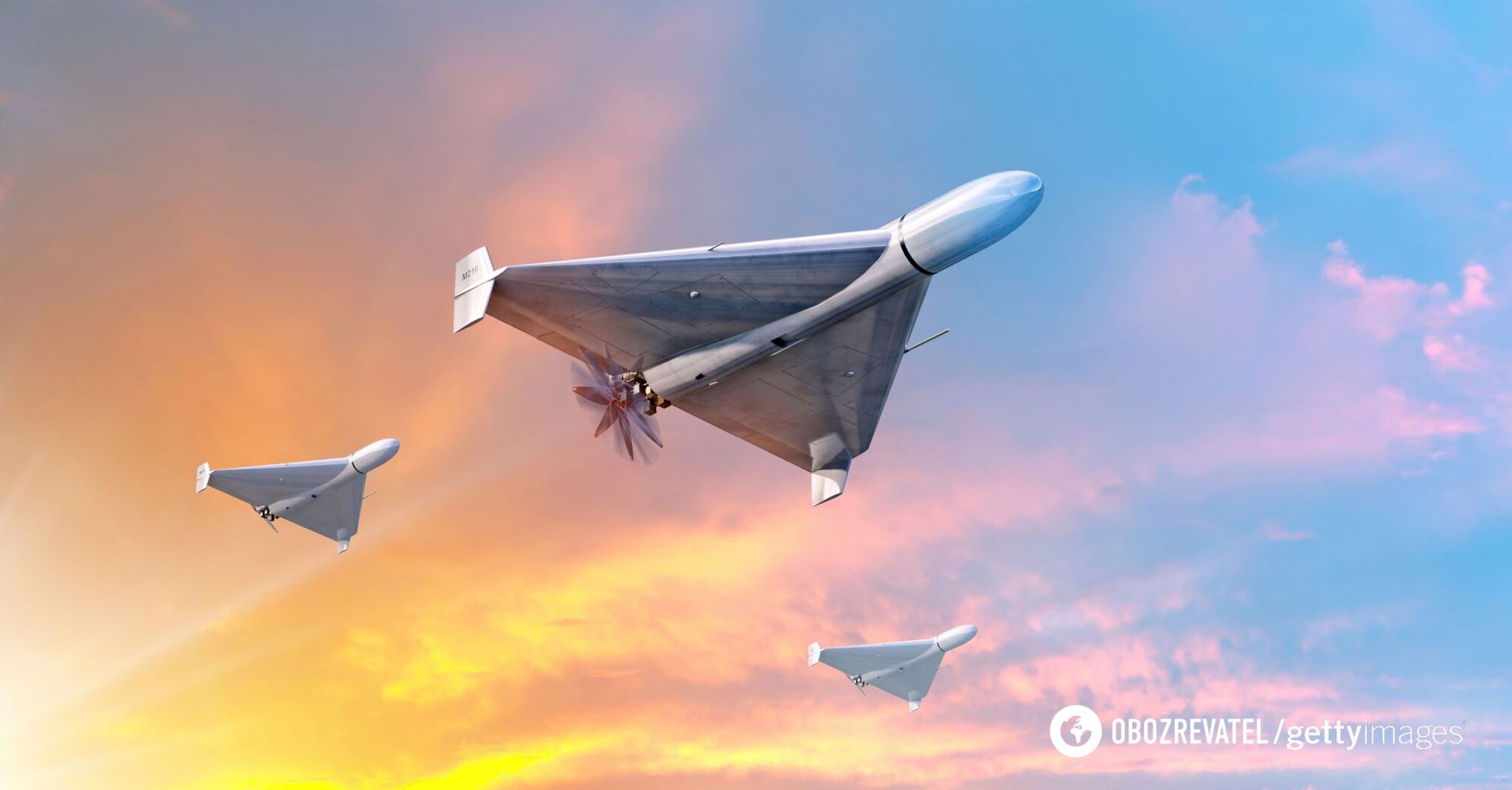 Siły obrony powietrznej zniszczyły ponad 40 dronów użytych przez Rosję do ataku na Kijów