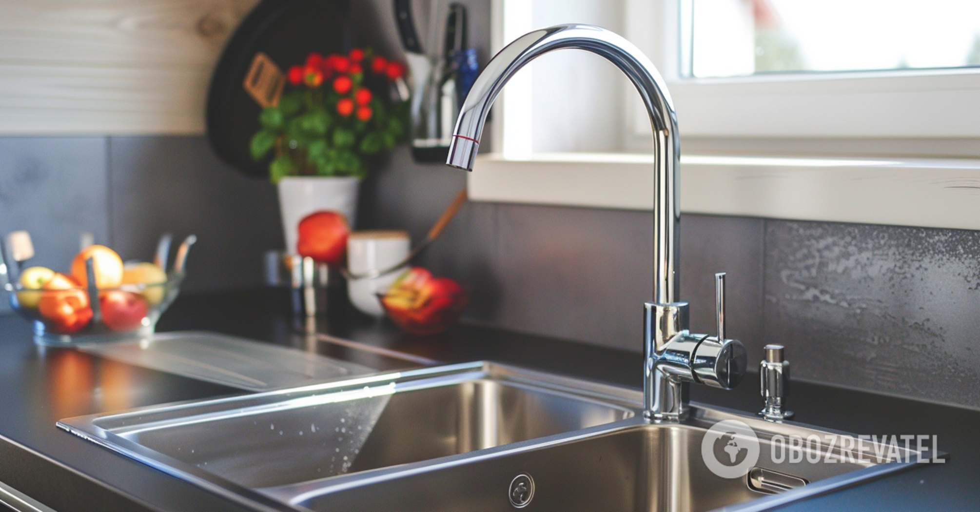 No need for bleach: how to disinfect the sink