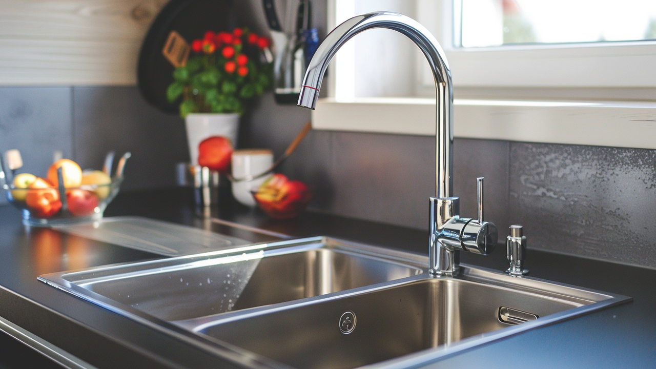 No need for bleach: how to disinfect the sink