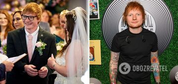 A devoted fan of Ed Sheeran married a star lookalike. Photo