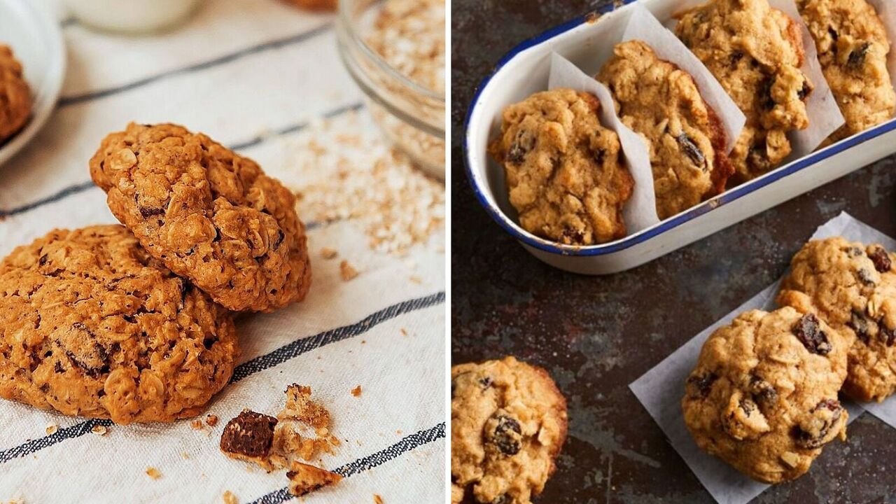 Crispy oatmeal cookies without eggs and flour: you only need three ingredients