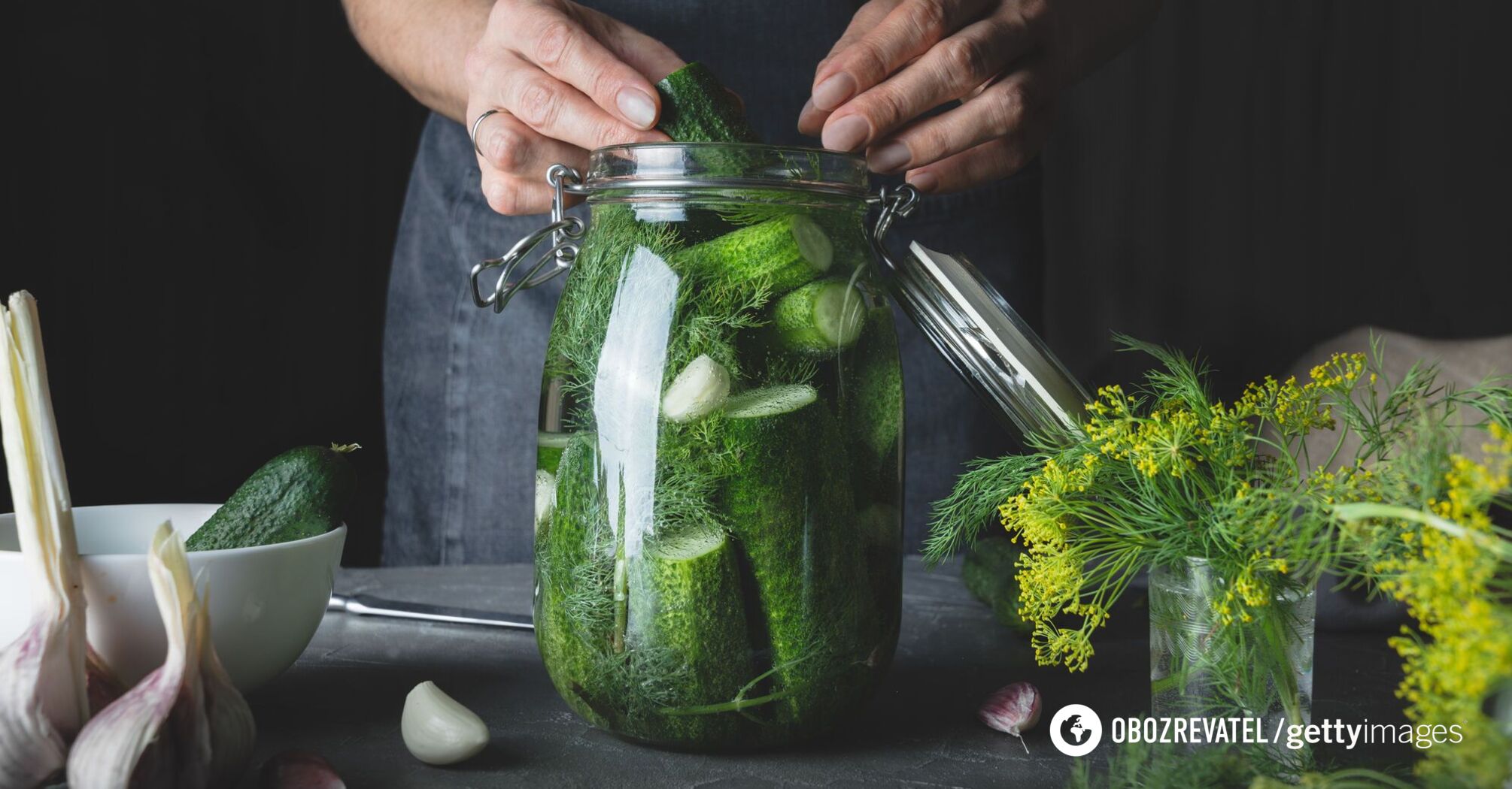 How to pickle cucumbers at home