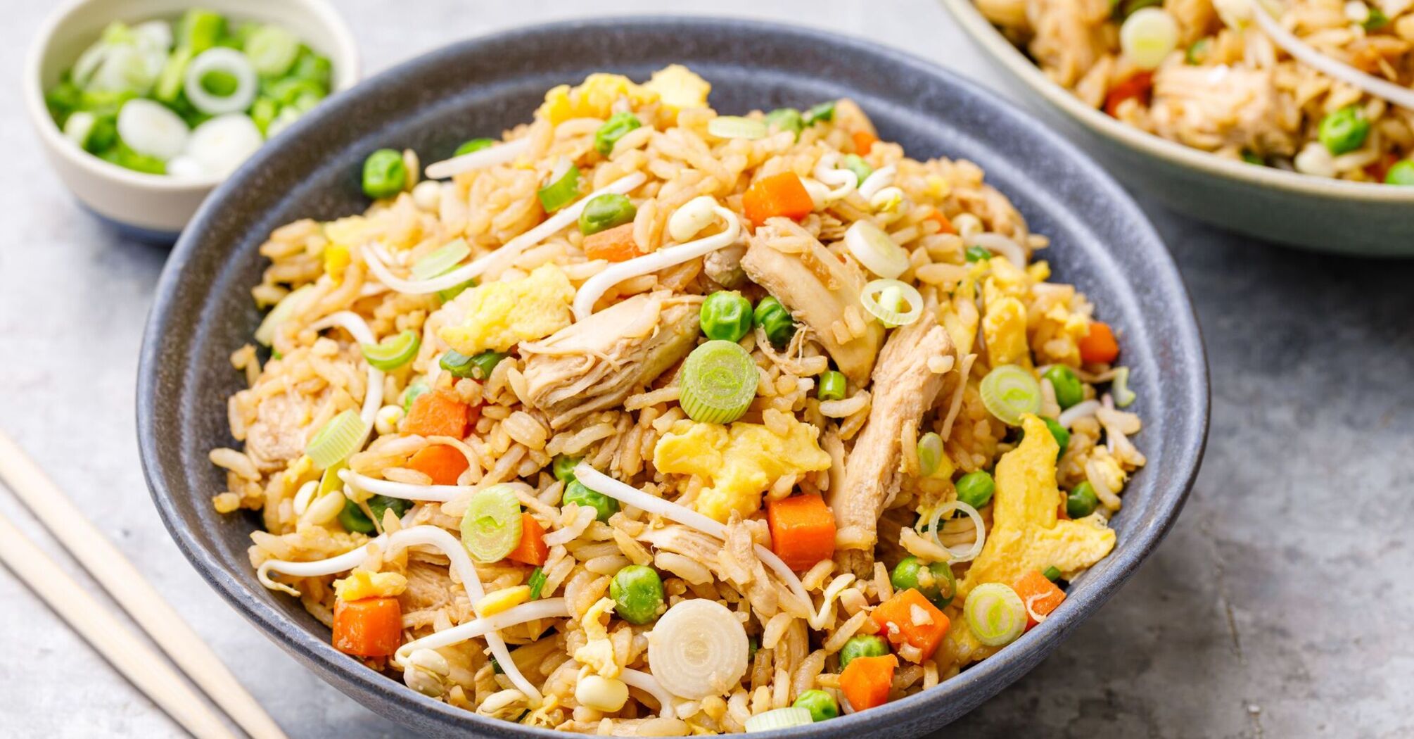 Rice with chicken