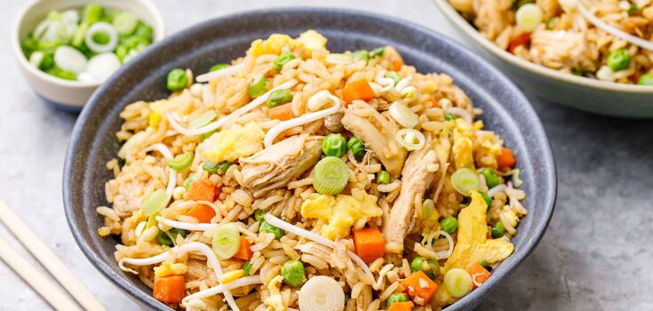 Rice with chicken