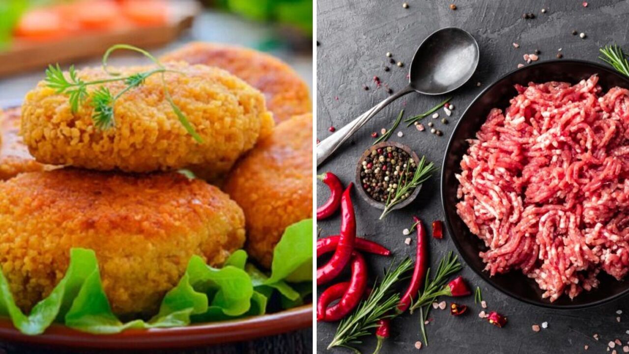 Minced meat for cutlets