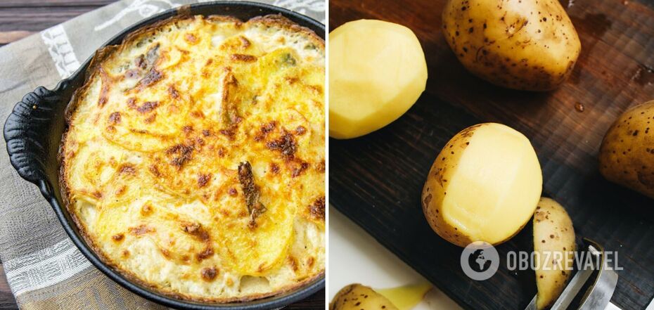 A delicious potato dish