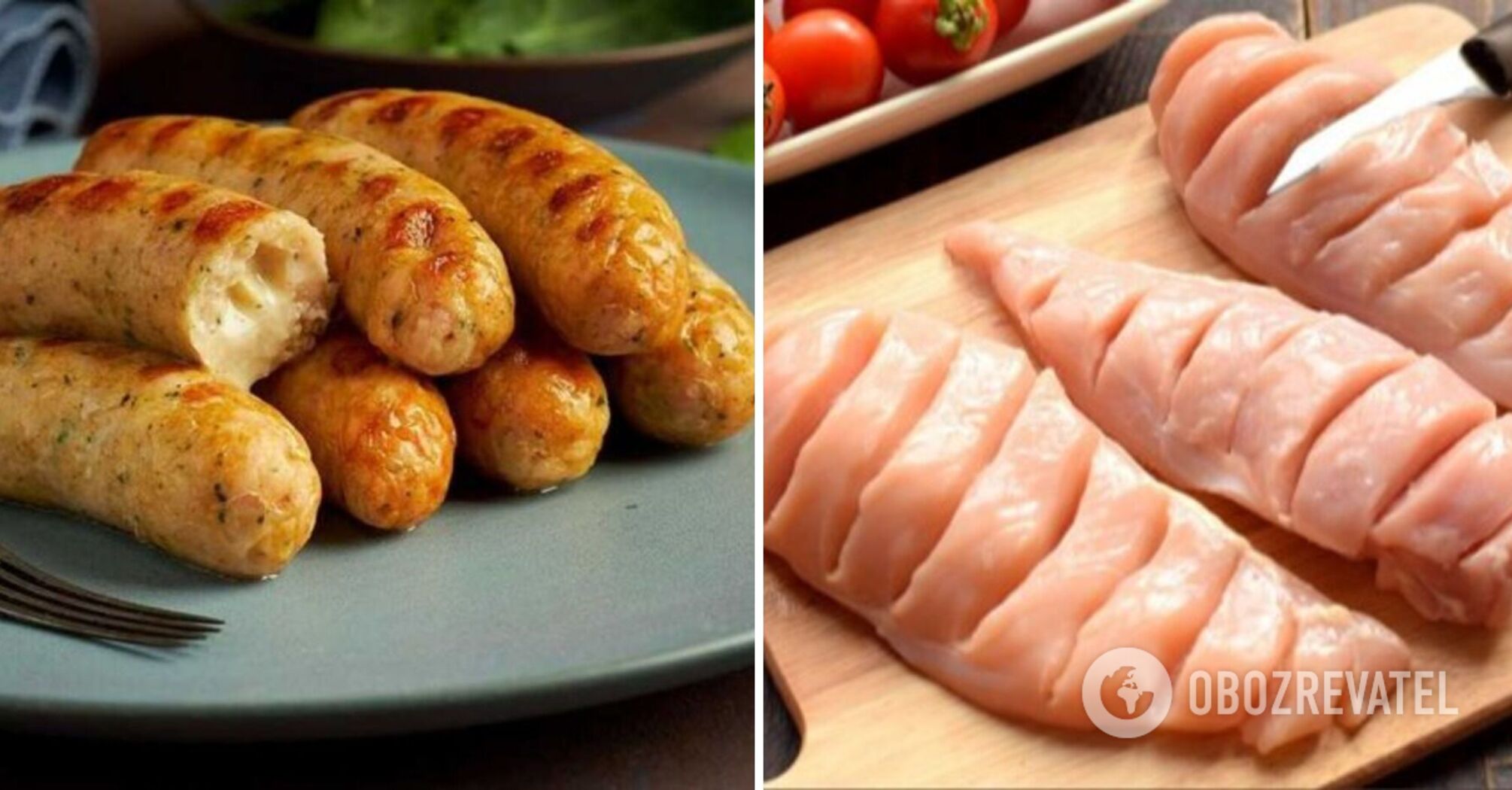 How to cook low-calorie chicken sausages: in the oven and in a frying pan