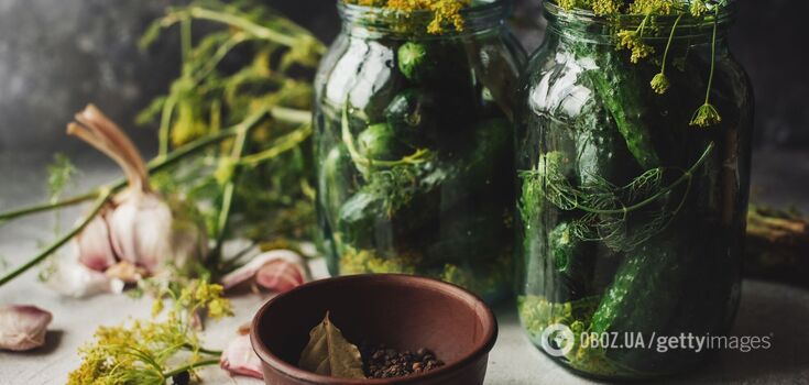 How to make a marinade for cucumbers