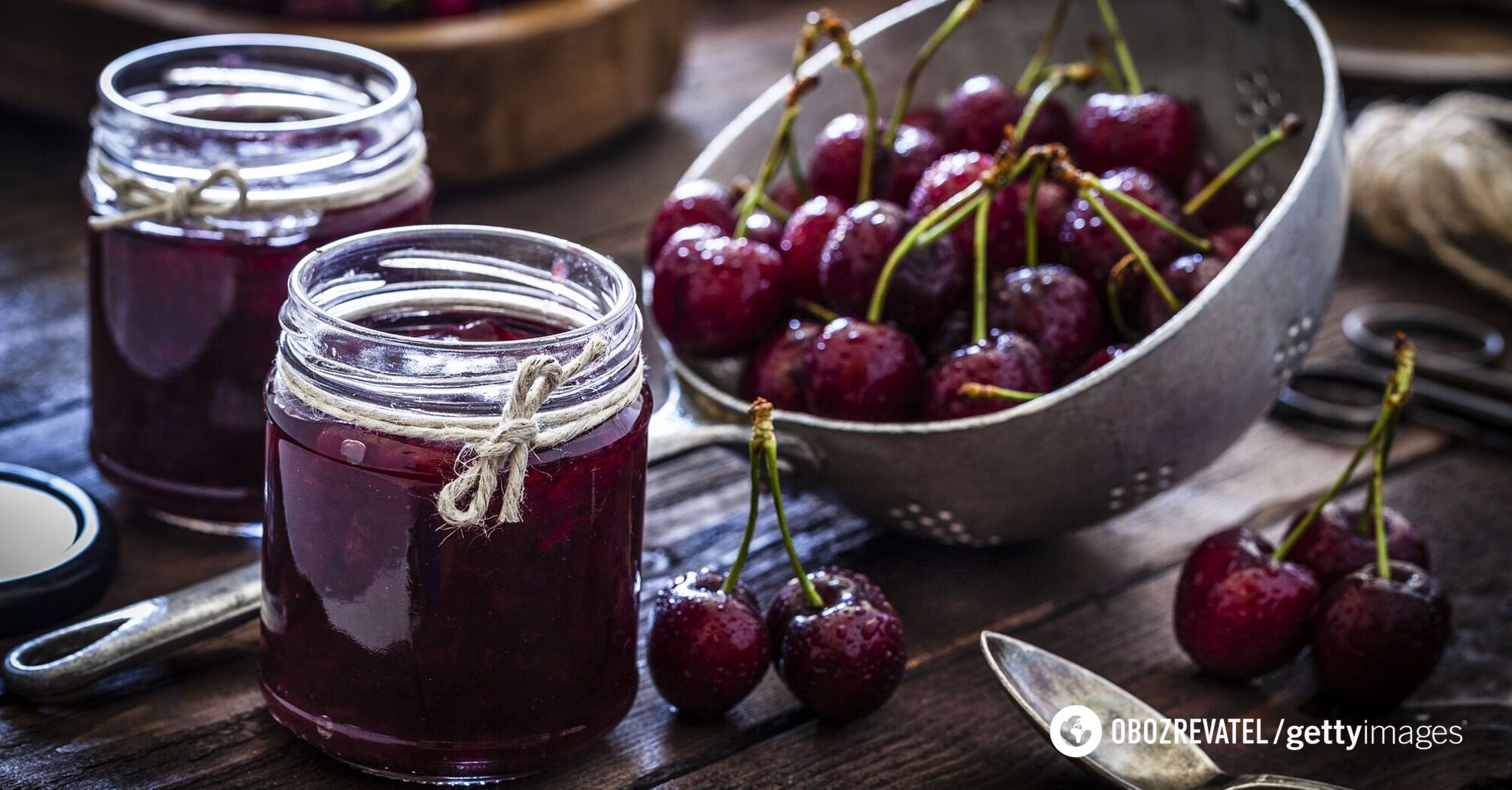 How to make delicious cherry jam
