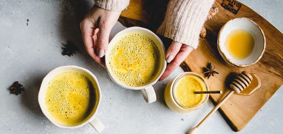 turmeric latte