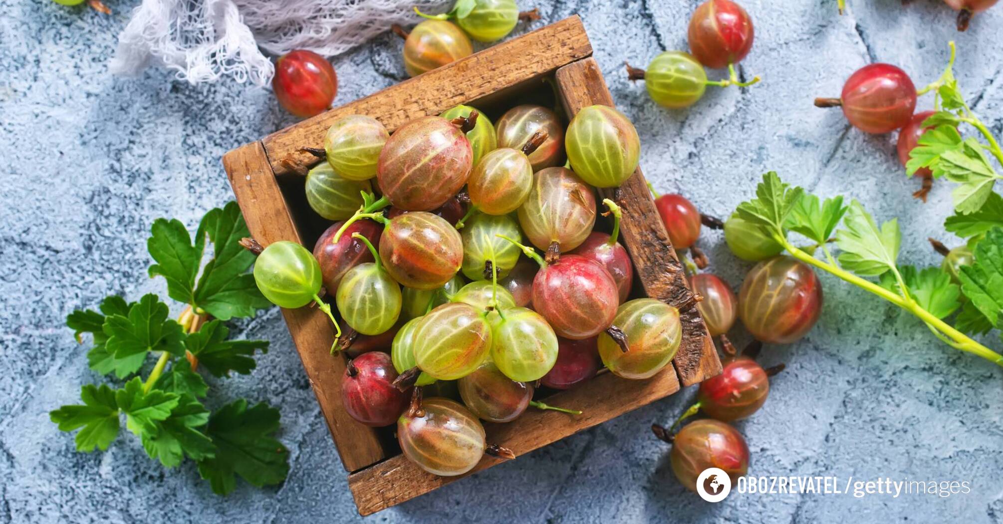Gooseberries help to eliminate toxins from the body