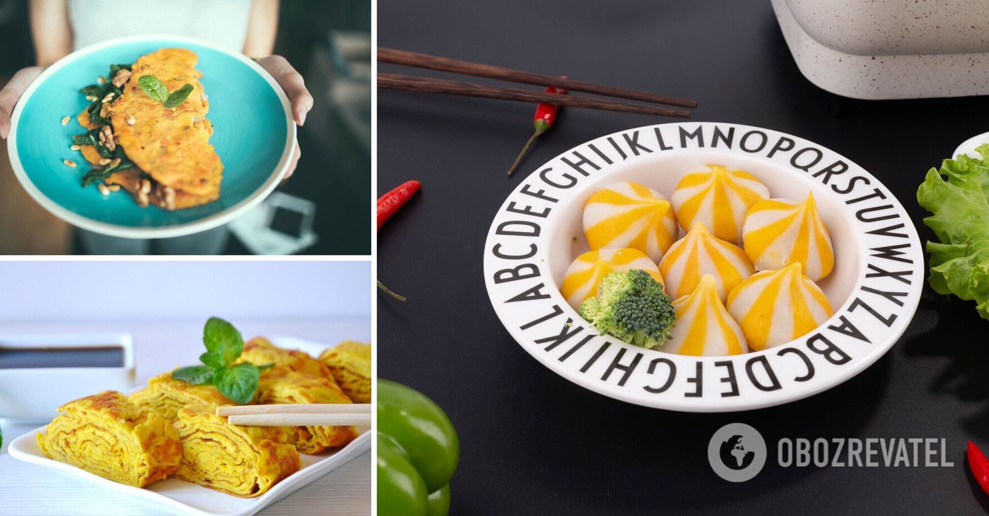 Delicious egg dishes