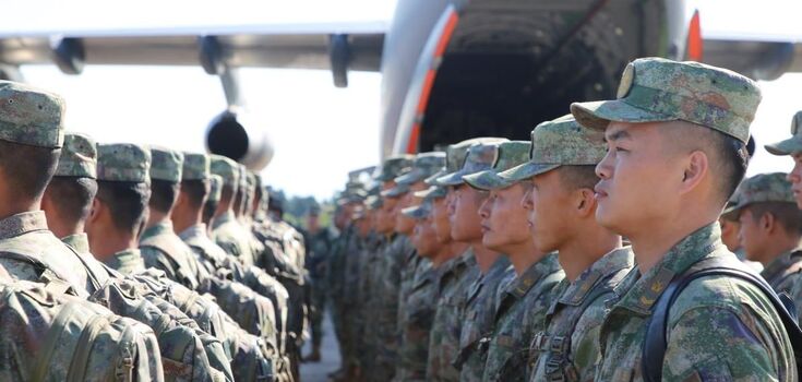 Chinese military arrived in Belarus: what is happening. Photo