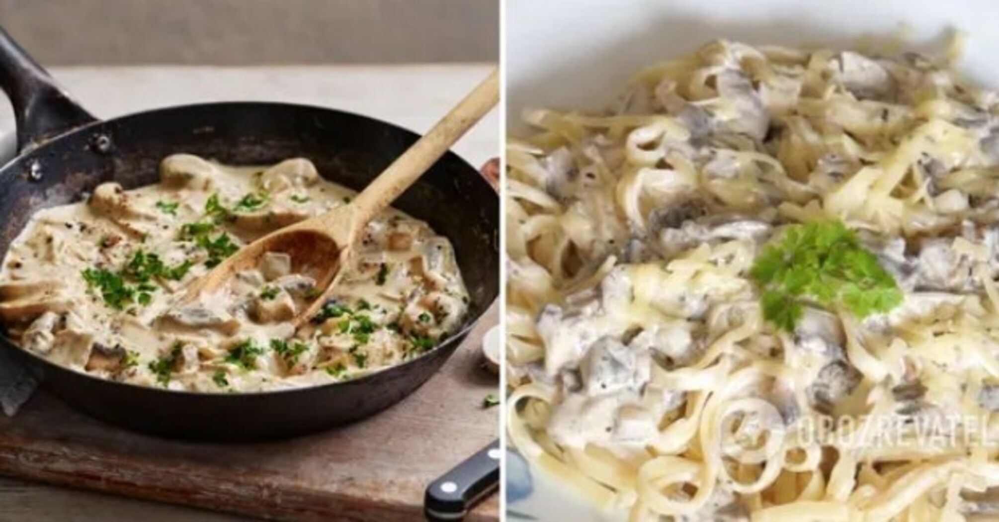 Universal gravy with mushrooms and chicken in minutes: how to cook