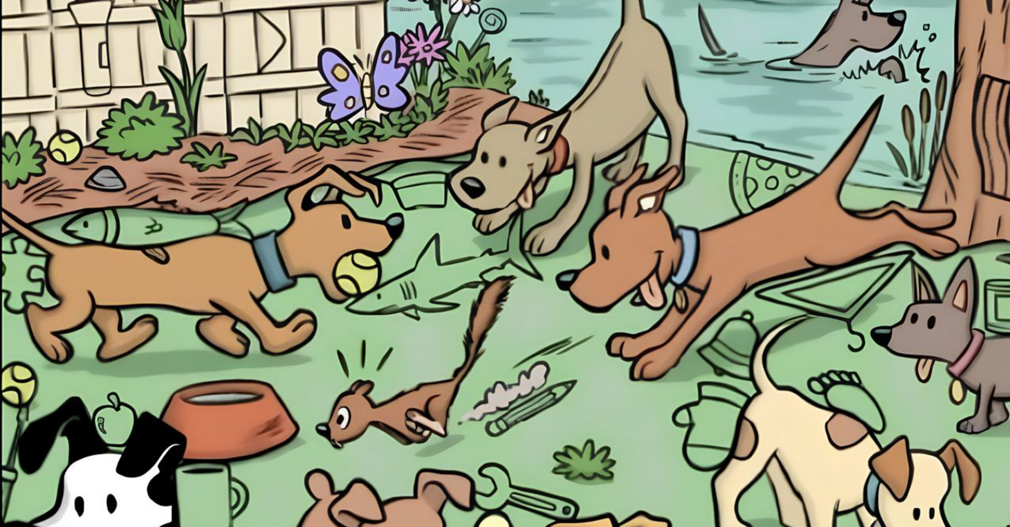 Find the horseshoe in the picture: a challenging puzzle for the most attentive