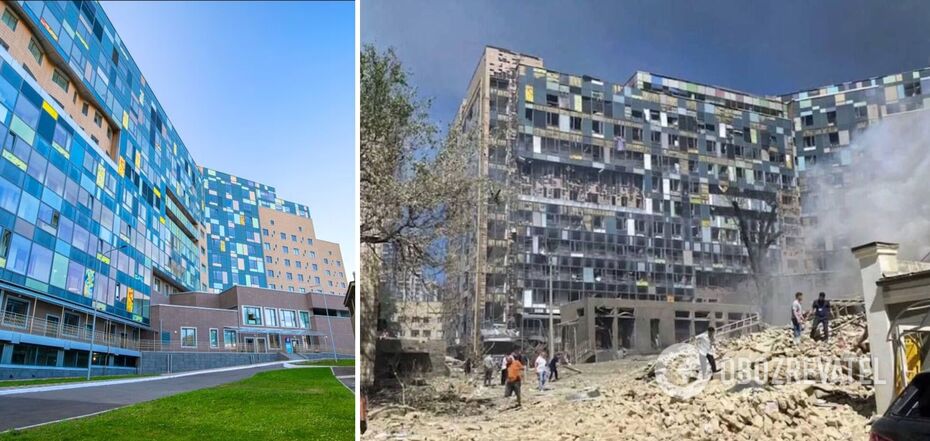 Consequences of Russian shelling