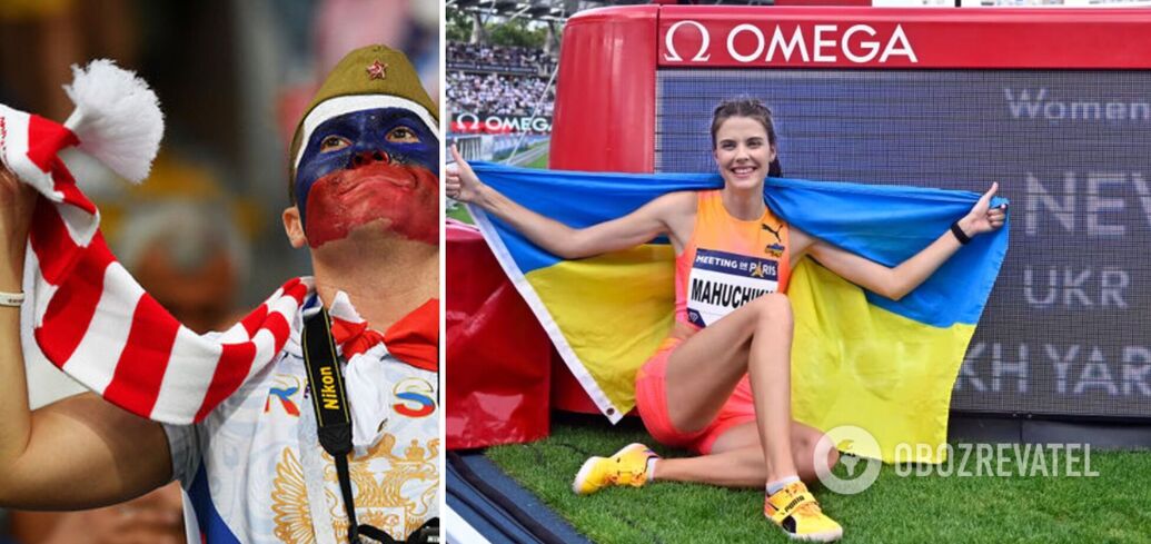 'Trying to jump out of Ukraine': Russians shocked by Mahuchikh's world record and even forgave her 'bad behavior'