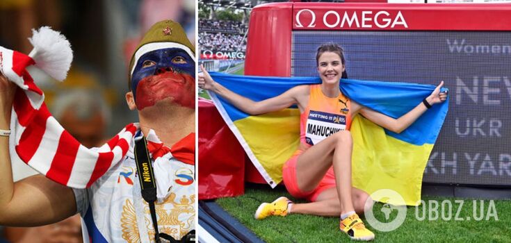 "Trying to jump out of Ukraine": Russians shocked by Mahuchikh's world record and even forgave her "bad behavior"