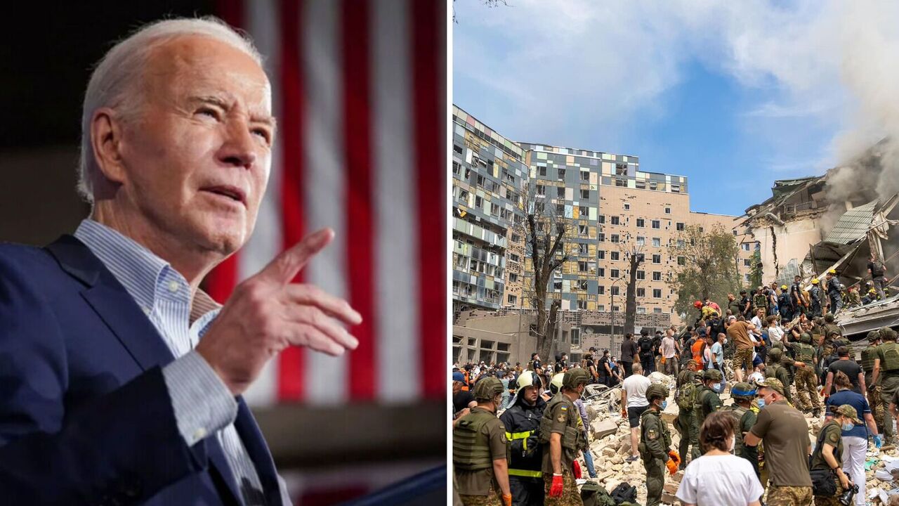 Biden zapowiada więcej systemów obrony powietrznej dla Ukrainy po rosyjskim ataku na szpital dziecięcy w Ochmatdyt