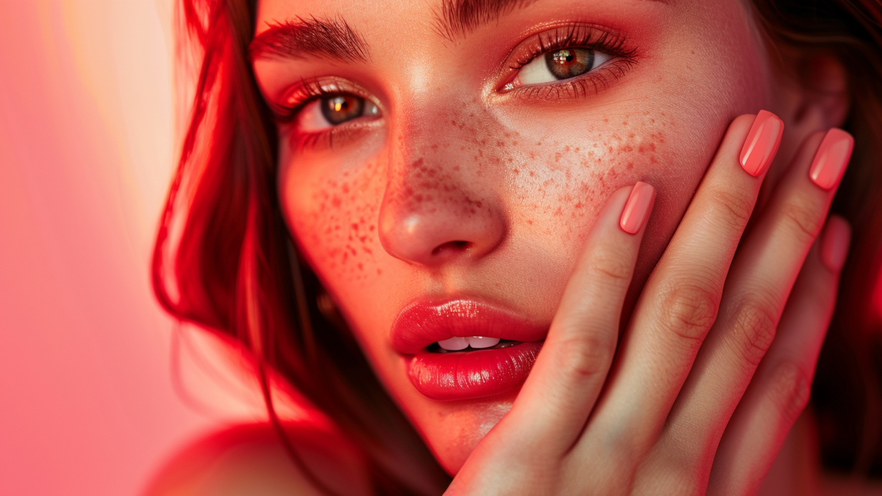 "Nudny" kolor paznokci został nazwany jednym z najbardziej luksusowych manicure lata 2024 roku. Zdjęcie
