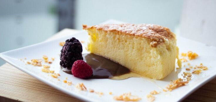 No flour, no gelatin, no baking: a curd dessert for those on a diet