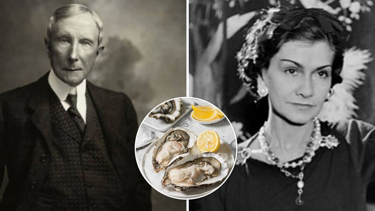 John Rockefeller oysters and Coco Chanel salad: dishes with big names