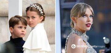 Jak księżniczka Charlotte kopiuje fryzury Taylor Swift. Zdjęcia gwiazdy i jej fanki, na których wyglądają jak dwa groszki w strąku
