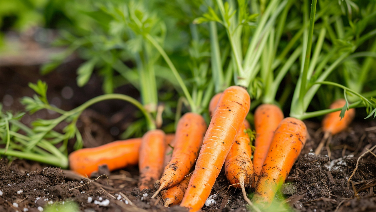 Why the tops of carrots turn green and how to avoid it
