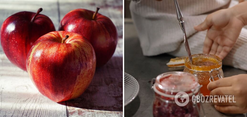 How to make delicious apple jam at home