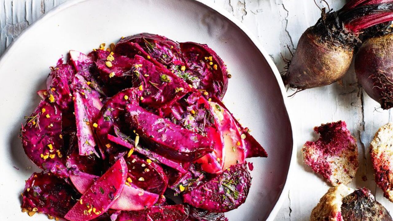 Simple and tasty salad with boiled beets: better than Shuba