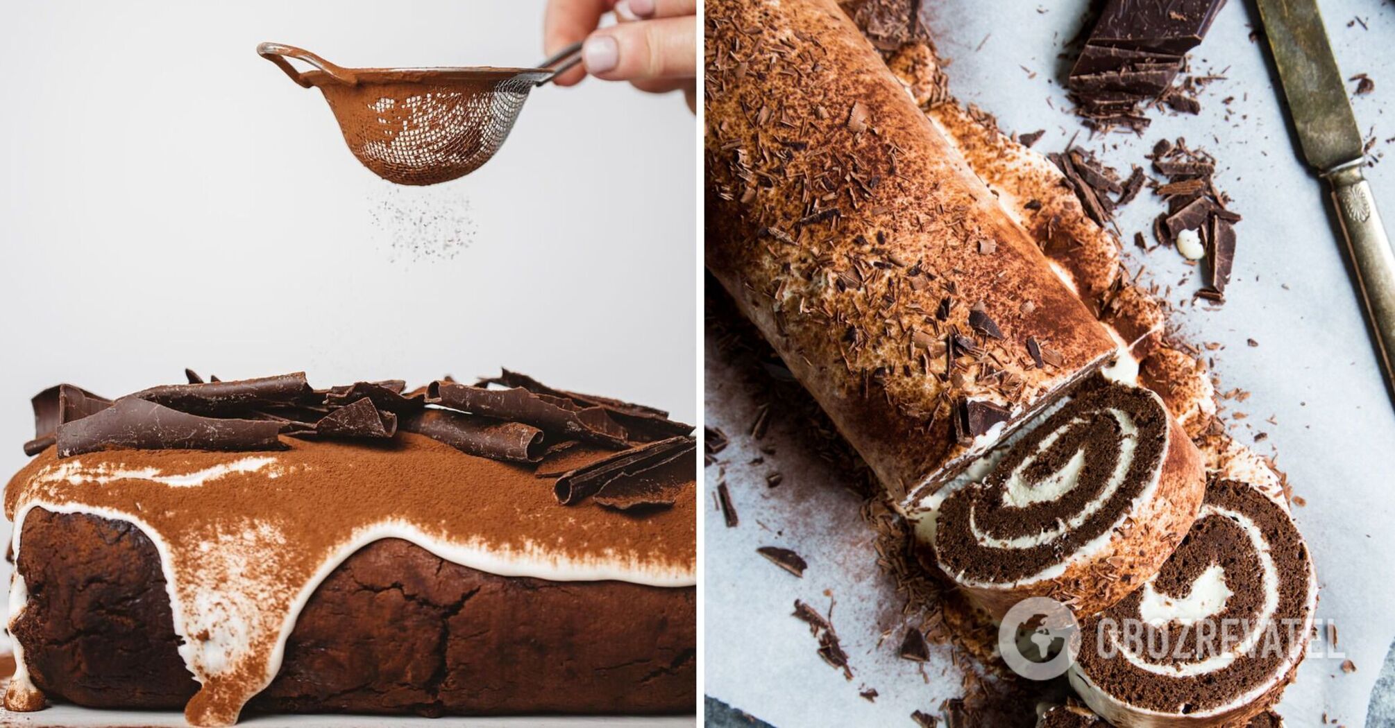 Luxurious sponge cake tiramisu roll: how to make a popular dessert in a new way