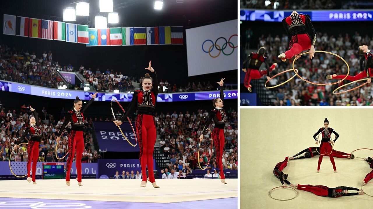 Ukraine was second in rhythmic gymnastics at the 2024 Olympic Games, but was left without medals. Video