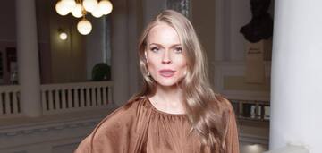 No longer a blonde: Olia Freimut has radically changed her haircut and hair color