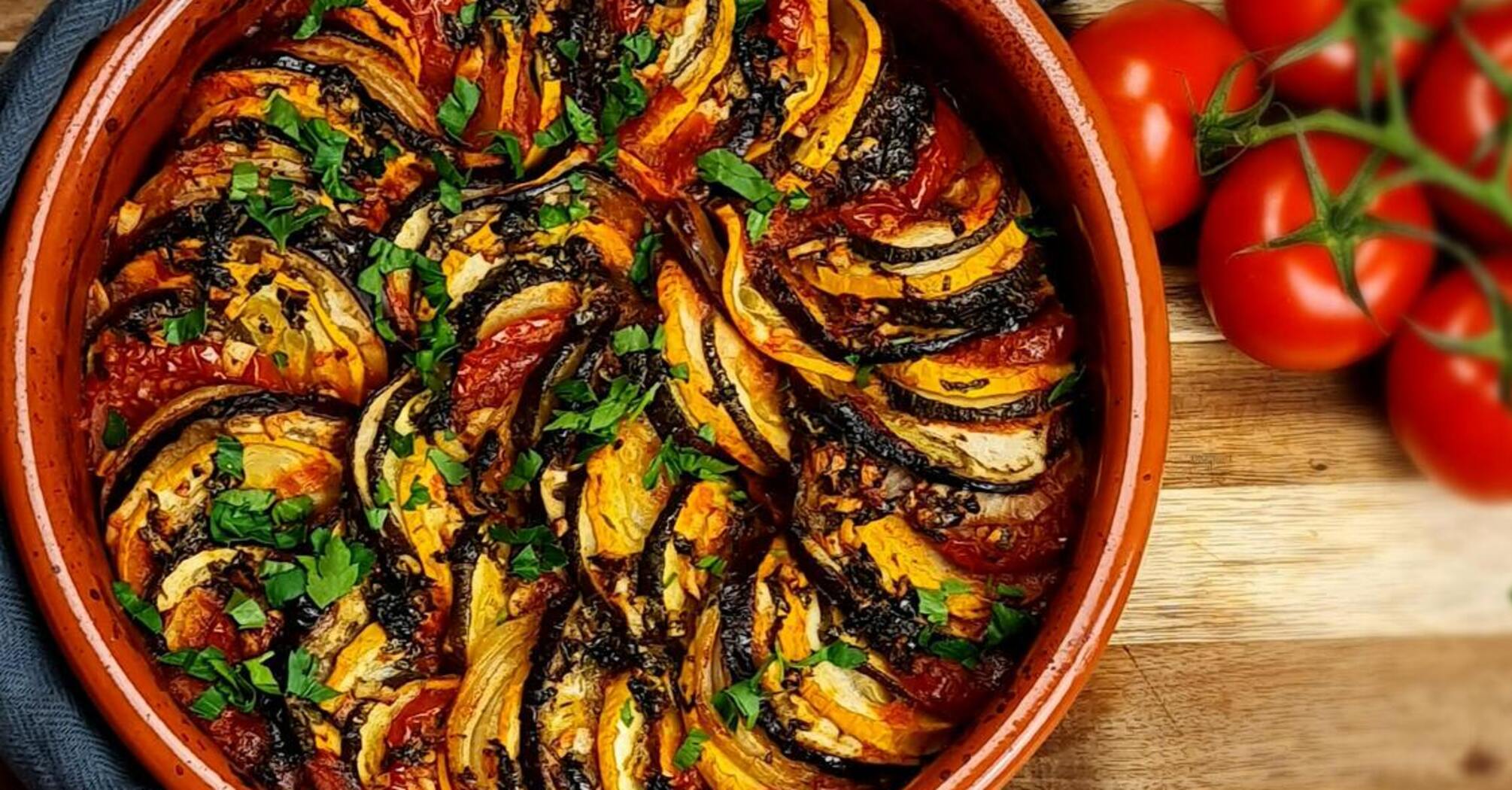 Delicious and healthy ratatouille from seasonal vegetables: a recipe from Lisa Glinska