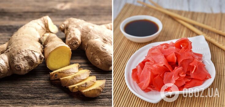 Pickled ginger