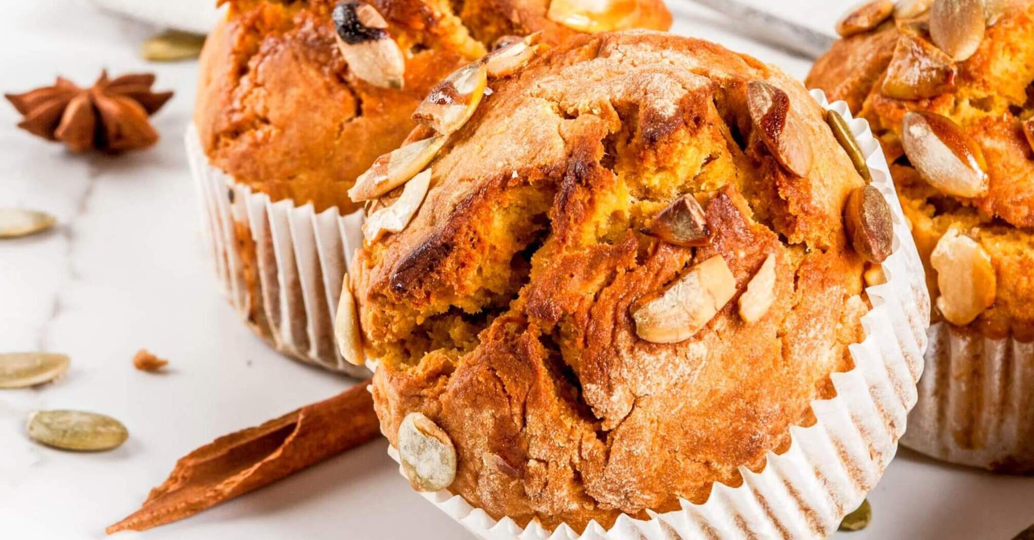 Muffins with pumpkin