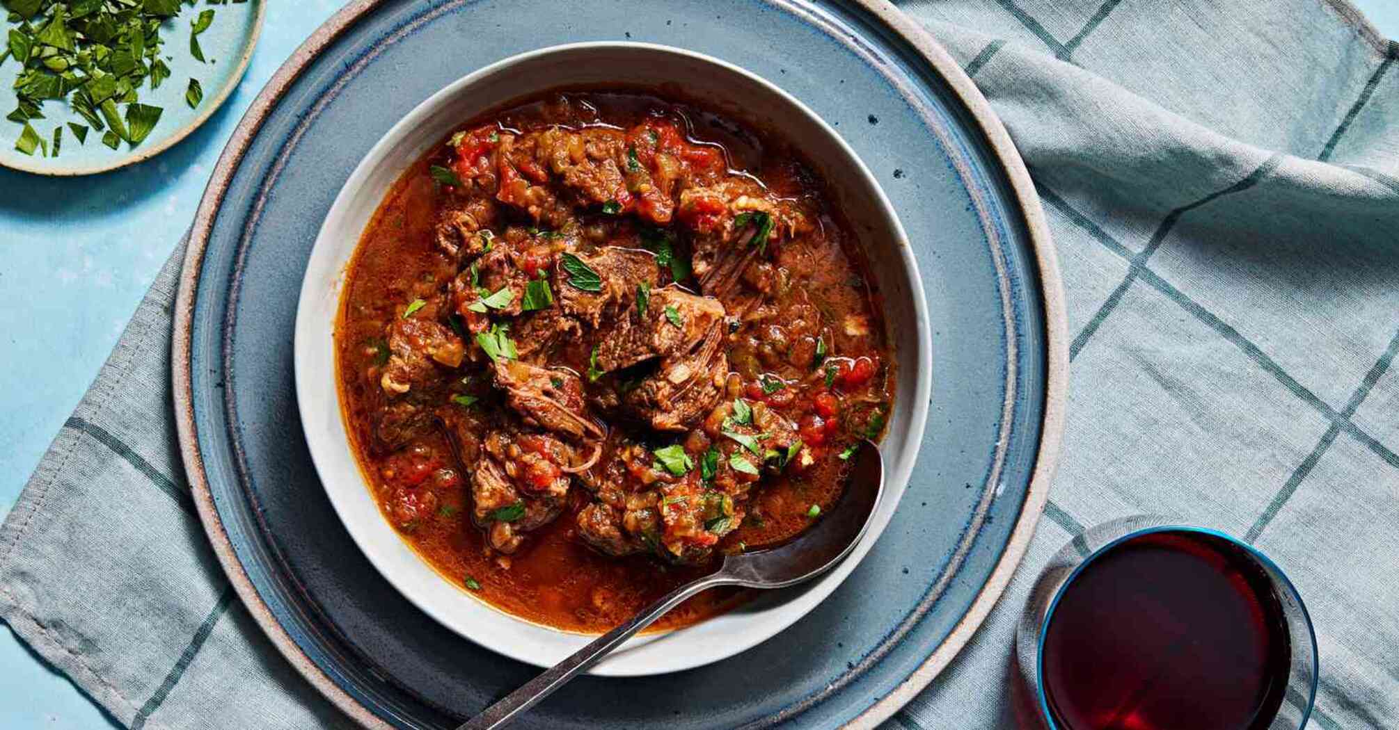 Georgian chashushuli made from Ukrainian vegetables: add everything you have in the garden