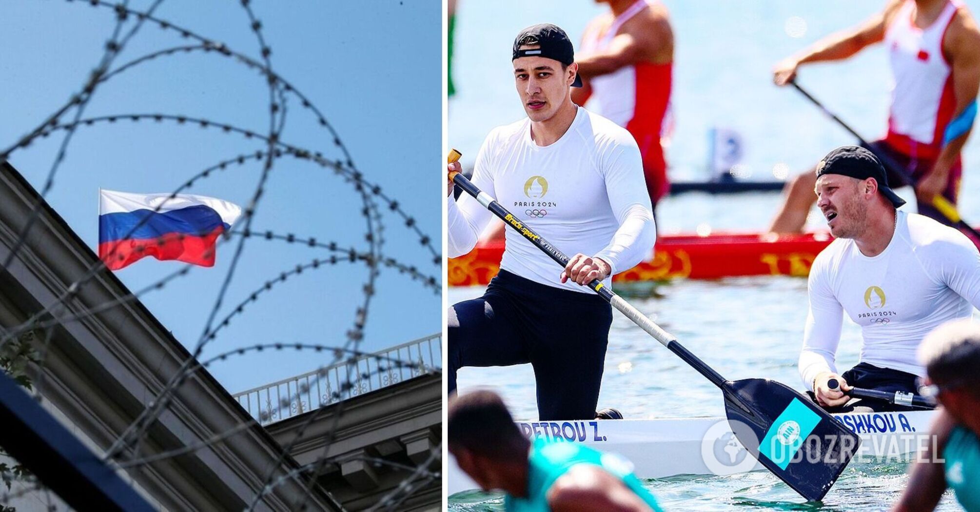 Russian Olympic medalist complains that he was banned from saying "Russia" at the 2024 Olympics