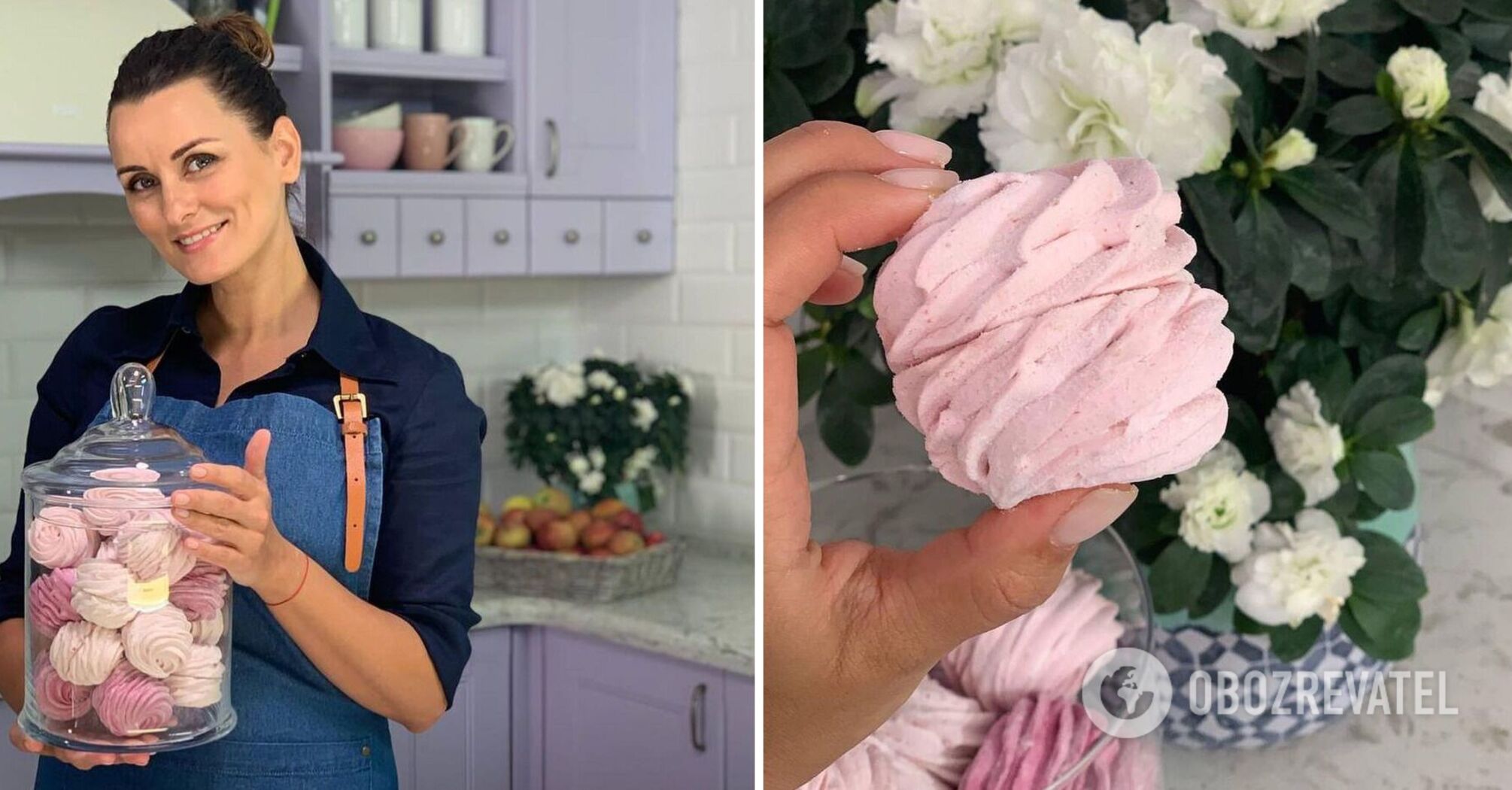 Liza Hlinska shared a recipe for homemade marshmallows