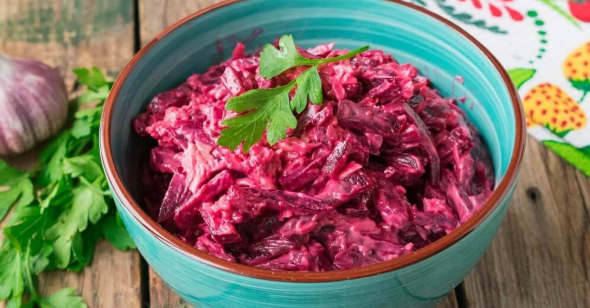 Quick beetroot salad: a recipe for a healthy dish for every day