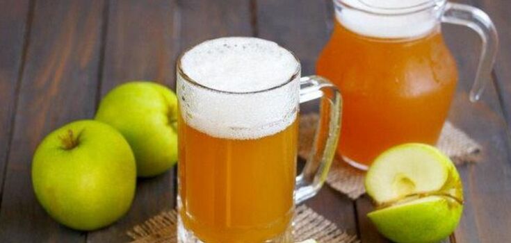 Homemade apple kvass for the winter: an alternative to compote