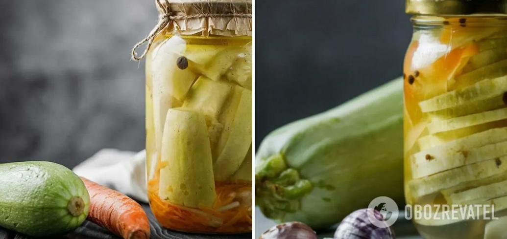 Zucchini recipe for the winter