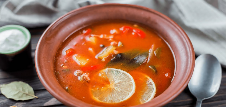 Tastier than soup: easy prefabricated solyanka for a quick lunch