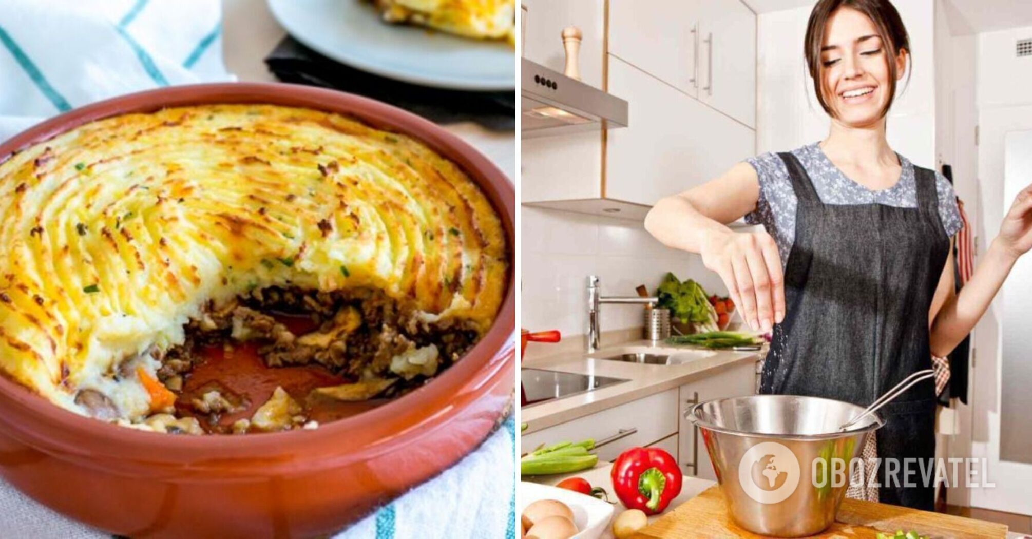 Shepherd's pie with potatoes for a quick meal: how to prepare this universal dish