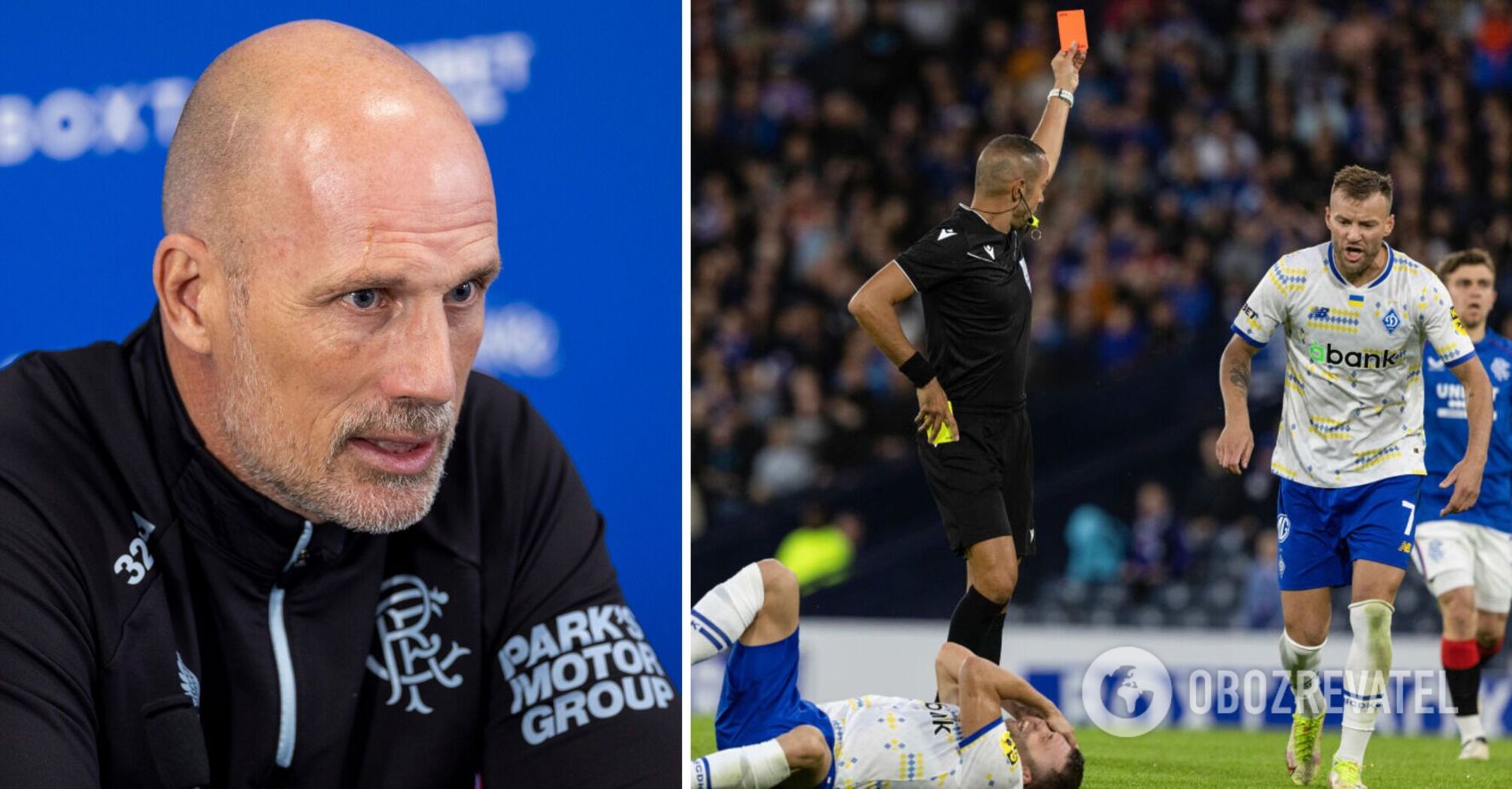 "The worst decision I've ever seen": Rangers coach furious after Dynamo match