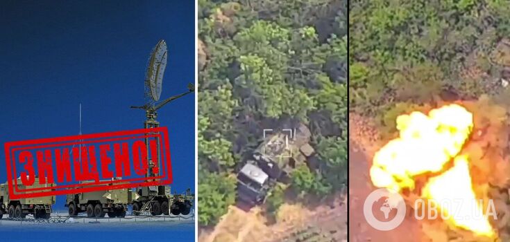 The cost starts at $60 million: Defense forces destroy Russian "Kasta" radar in Zaporizhzhia