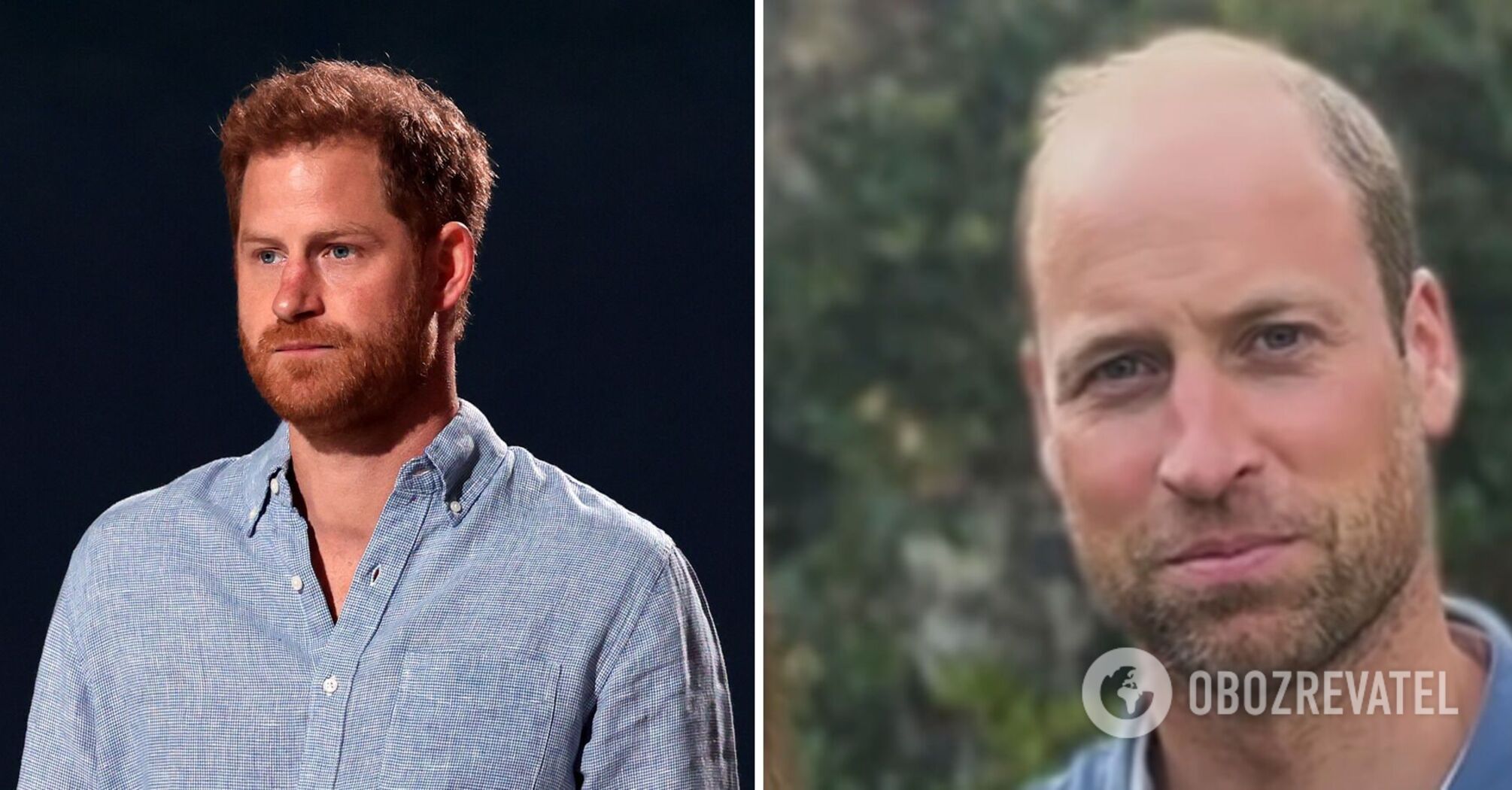 Unshaven Prince William surprised the network: who else from the royal family wore a beard. Photo.