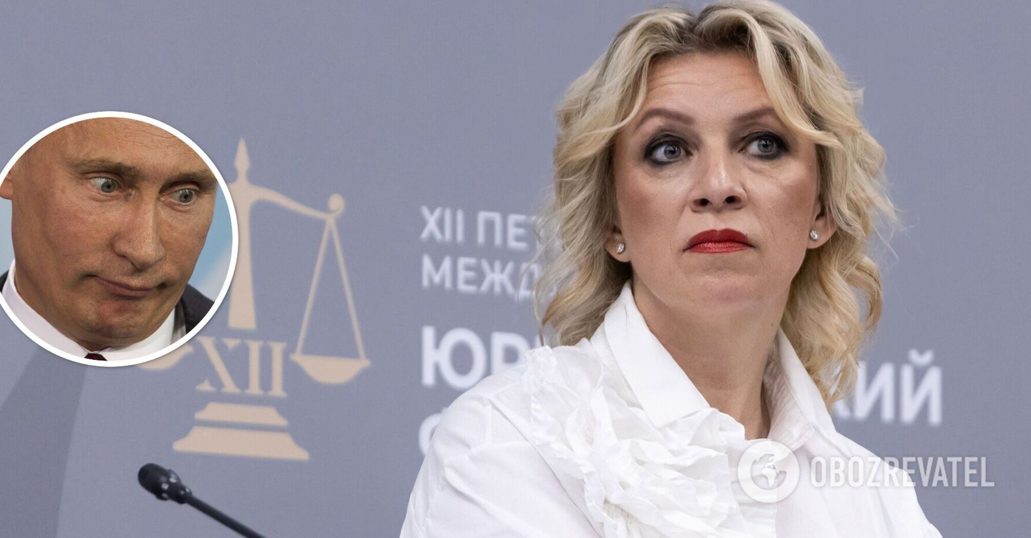 "The golden moth that wants to rule the world". Zakharova "ratted out Putin" while talking about the Olympics