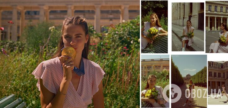 "It's just stunning." Maguchikh took part in an unusual photo shoot in Paris and impressed Instagram